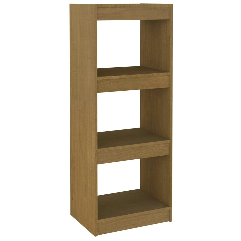 Book Cabinet/Room Divider Honey Brown 40x30x103.5 cm Pinewood 808141