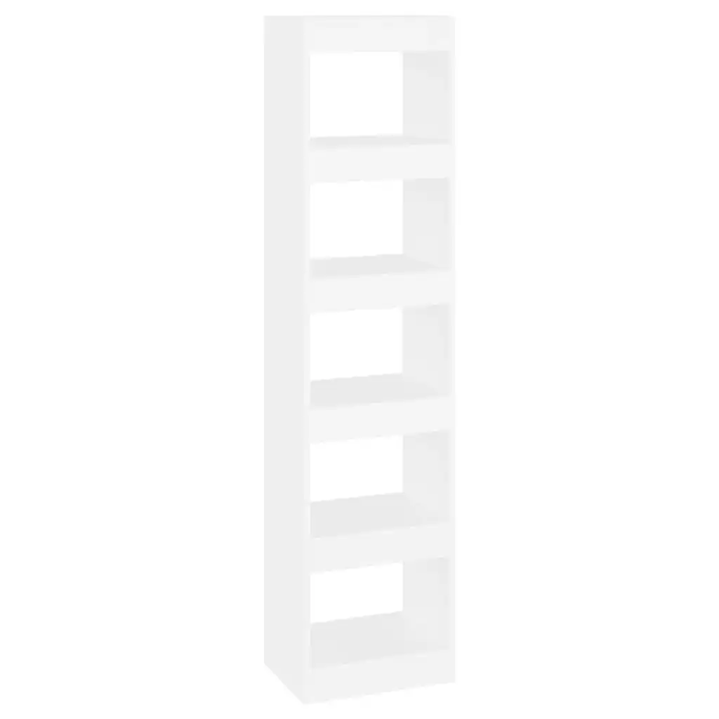 Book Cabinet/Room Divider White 40x30x166 cm 811628