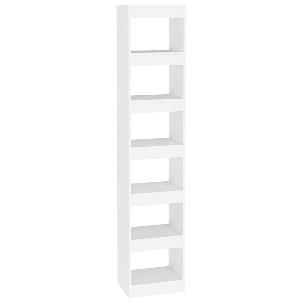 Book Cabinet/Room Divider White 40x30x198 cm 811637