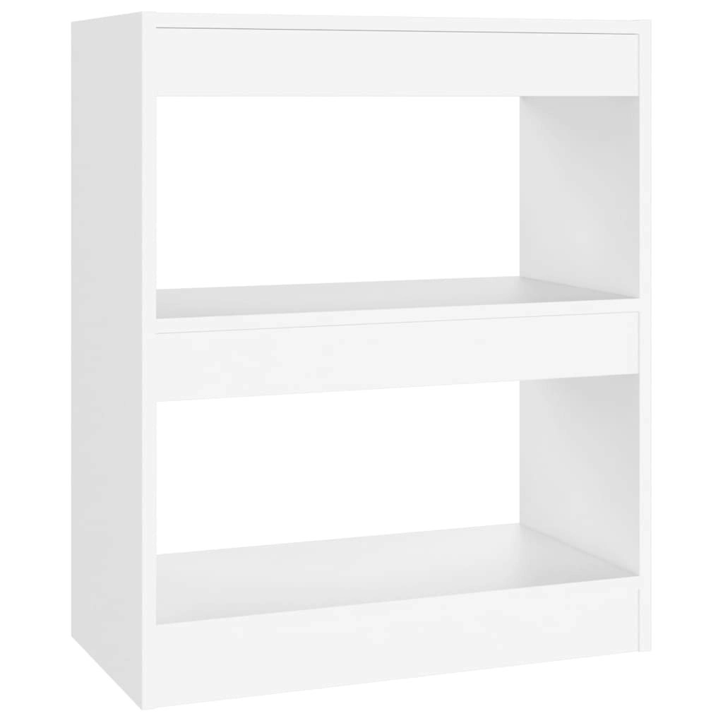 Book Cabinet/Room Divider White 60x30x72 cm 811646