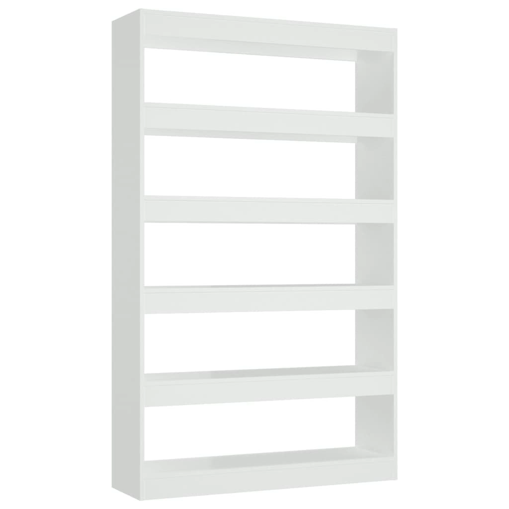 Book Cabinet/Room Divider White 100x30x166 cm 811763