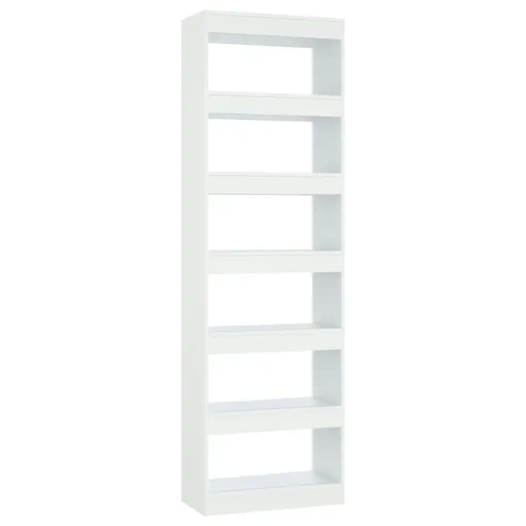 Book Cabinet/Room Divider White 60x30x198 cm 811682