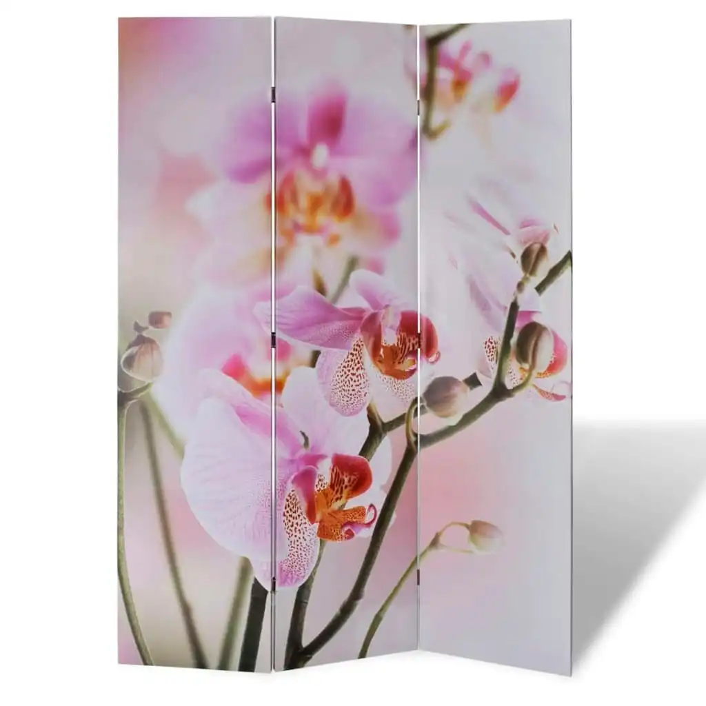 Folding Room Divider Print 120 x 170 Flower 240475