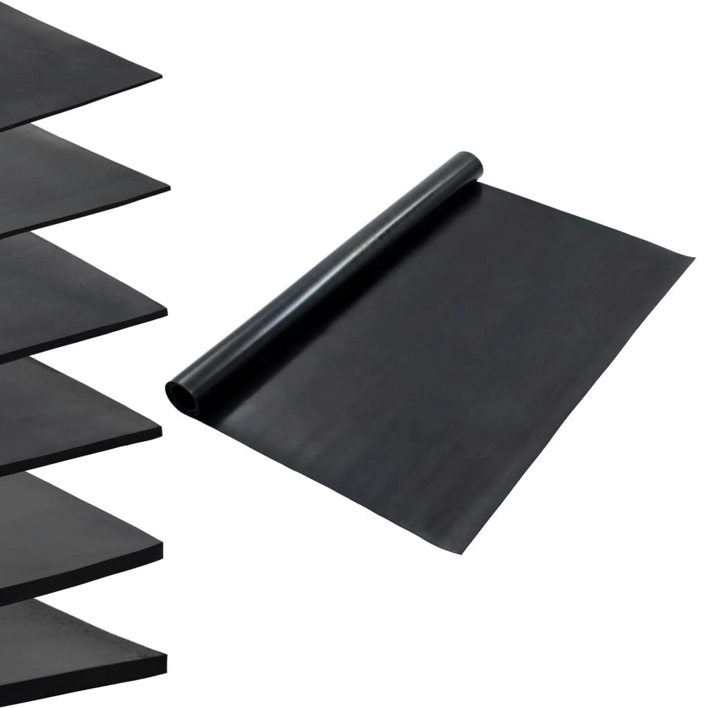 Floor Mat Anti-Slip Rubber 1.2x2 m 2 mm Smooth 143957