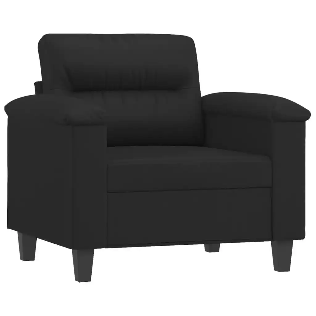 Sofa Chair Black 60 cm Faux Leather 359573