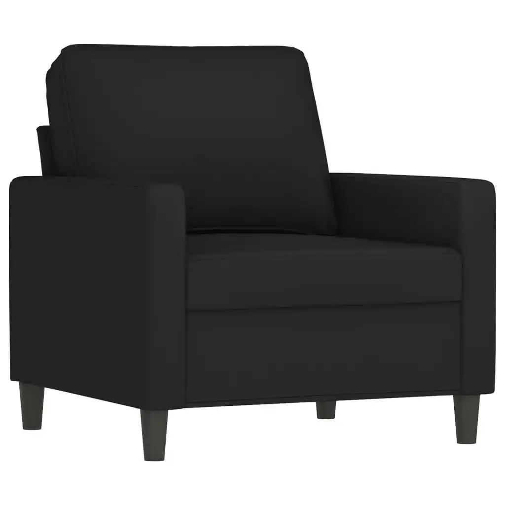 Sofa Chair Black 60 cm Velvet 359184