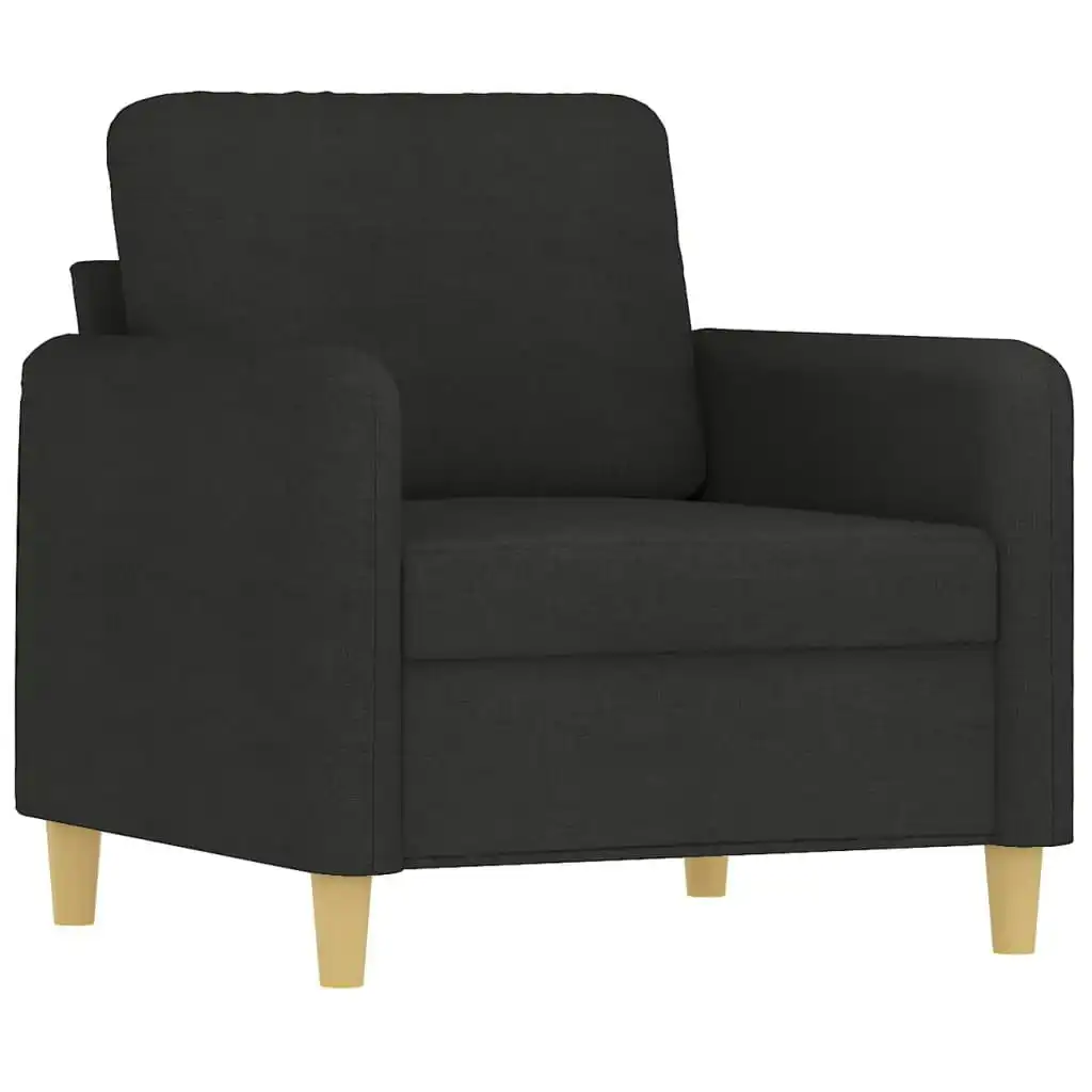 Sofa Chair Black 60 cm Fabric 359466