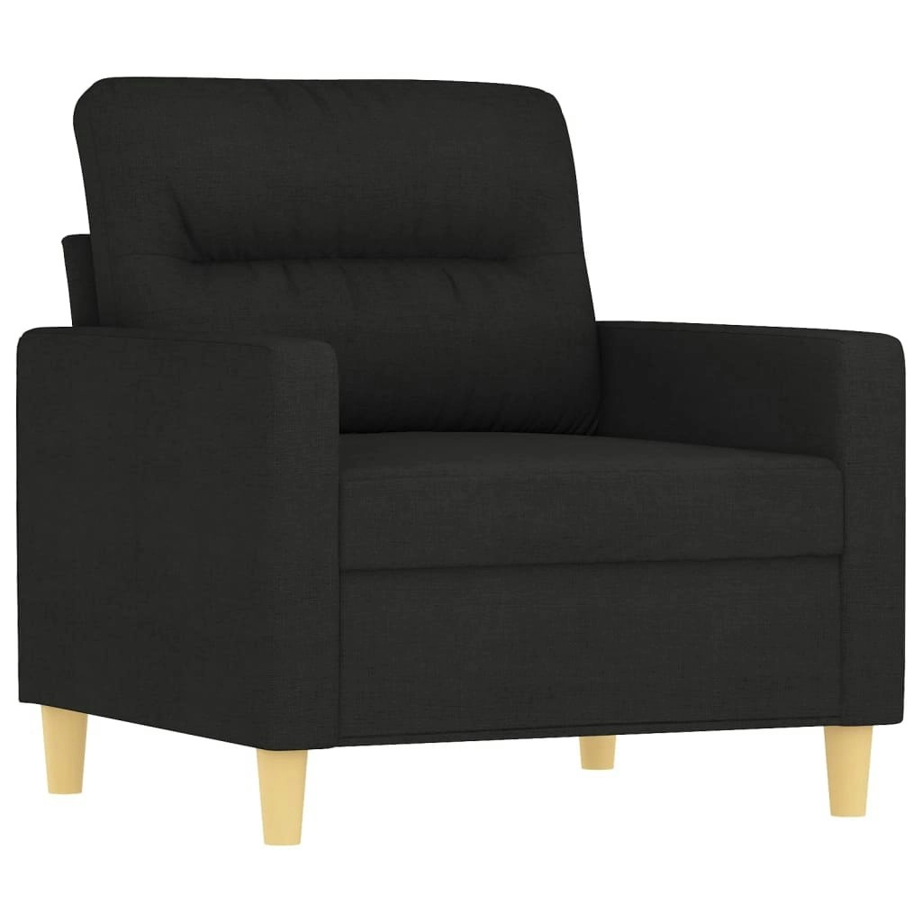 Sofa Chair Black 60 cm Fabric 359223