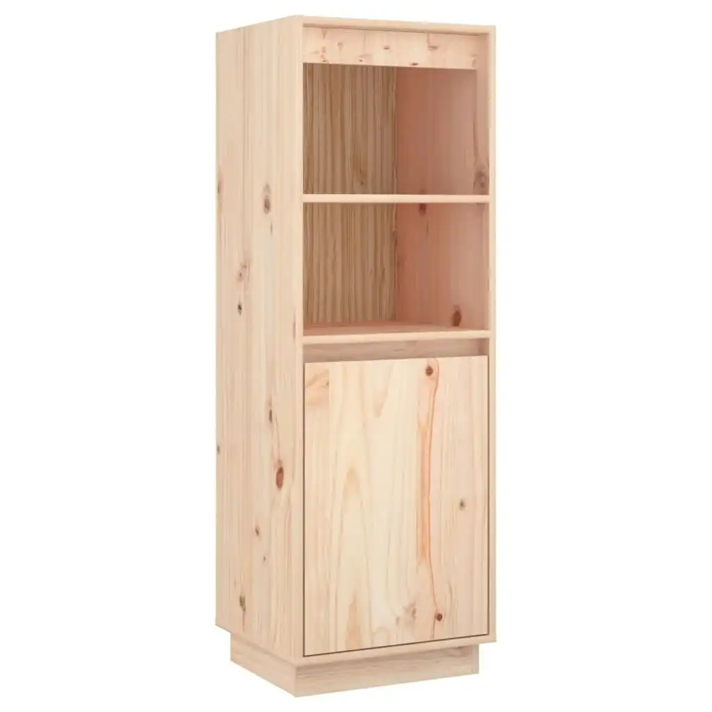 Highboard 37x34x110 cm Solid Wood Pine 813515