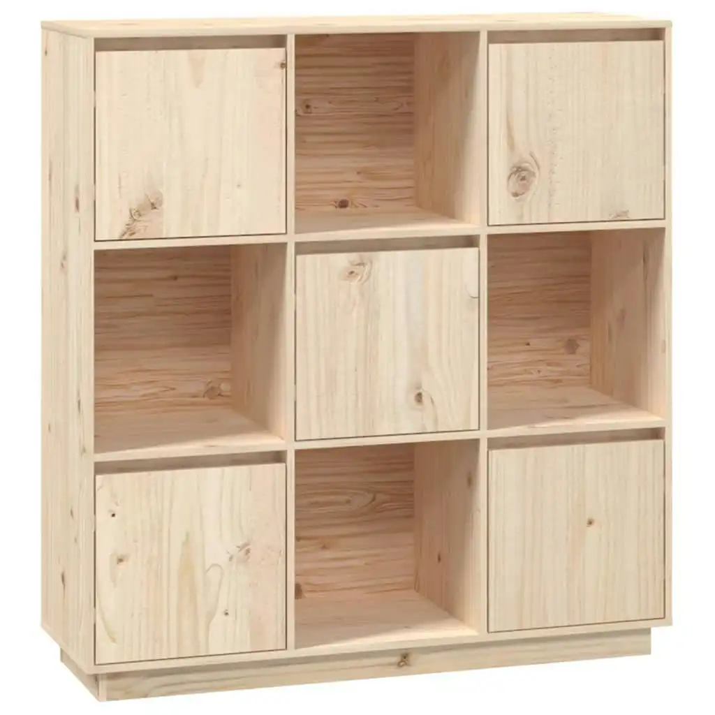 Highboard 110.5x35x117 cm Solid Wood Pine 814369