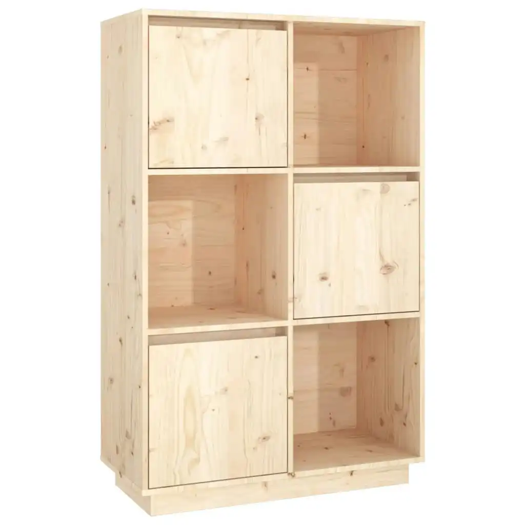 Highboard 74x35x117 cm Solid Wood Pine 814364