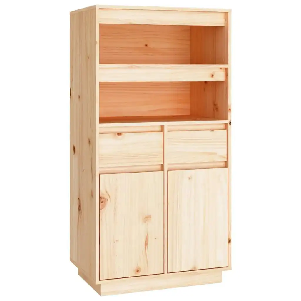 Highboard 60x40x116.5 cm Solid Wood Pine 814534