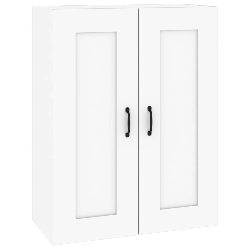 Hanging Wall Cabinet White 69.5x32.5x90 cm 812303