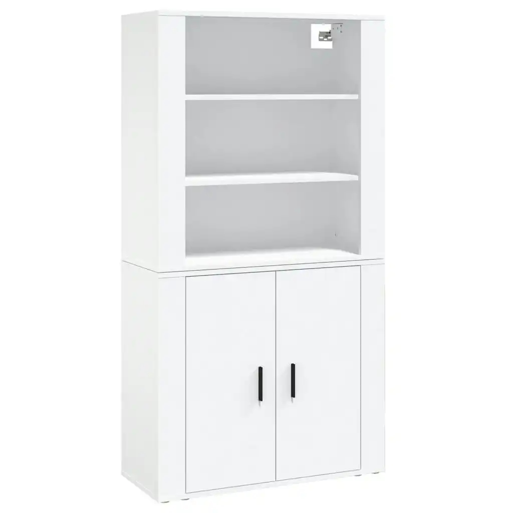 Highboard White Engineered Wood 3185359