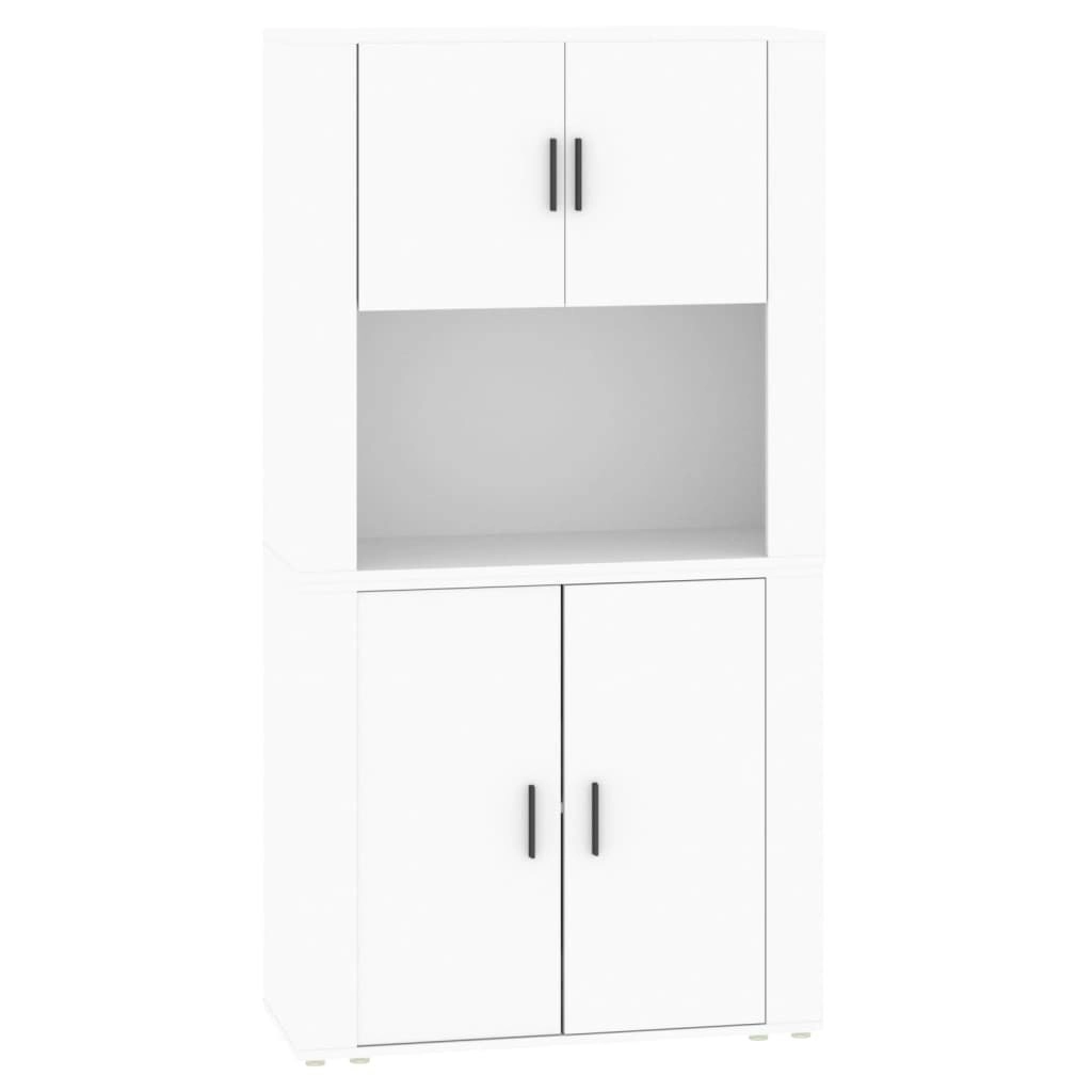 Highboard White Engineered Wood 3185351