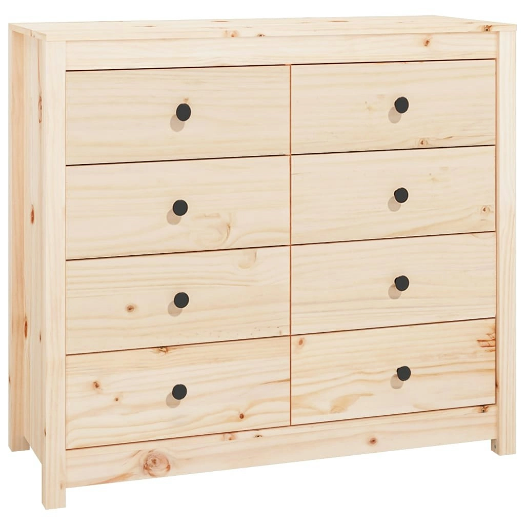 Side Cabinet 100x40x90 cm Solid Wood Pine 821769