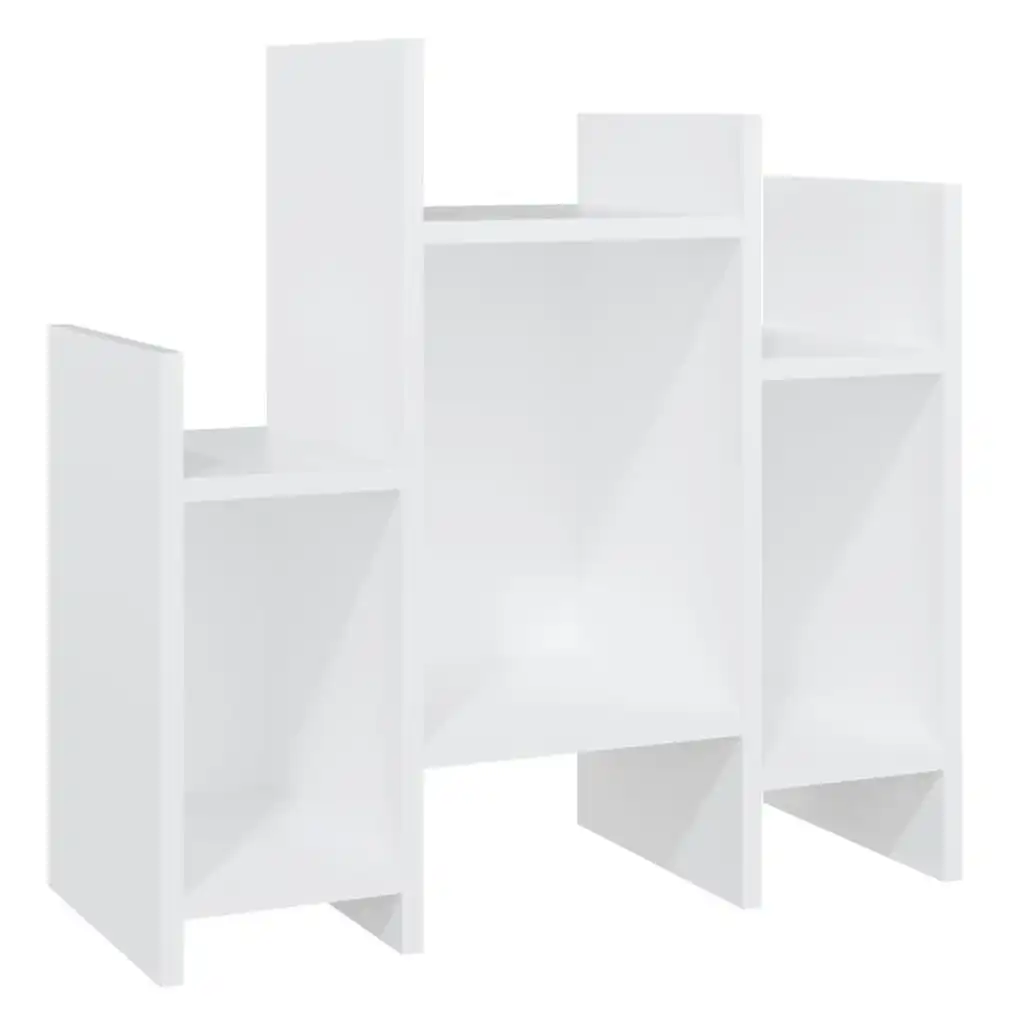 Side Cabinet White 60x26x60 cm Engineered Wood 806283