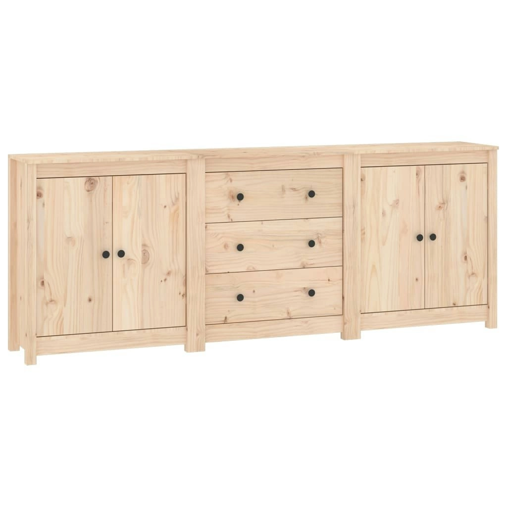 Sideboard 210x35x80 cm Solid Wood Pine 3114069