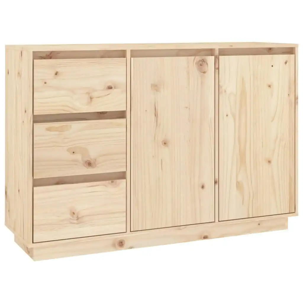 Sideboard 111x34x75 cm Solid Wood Pine 813804