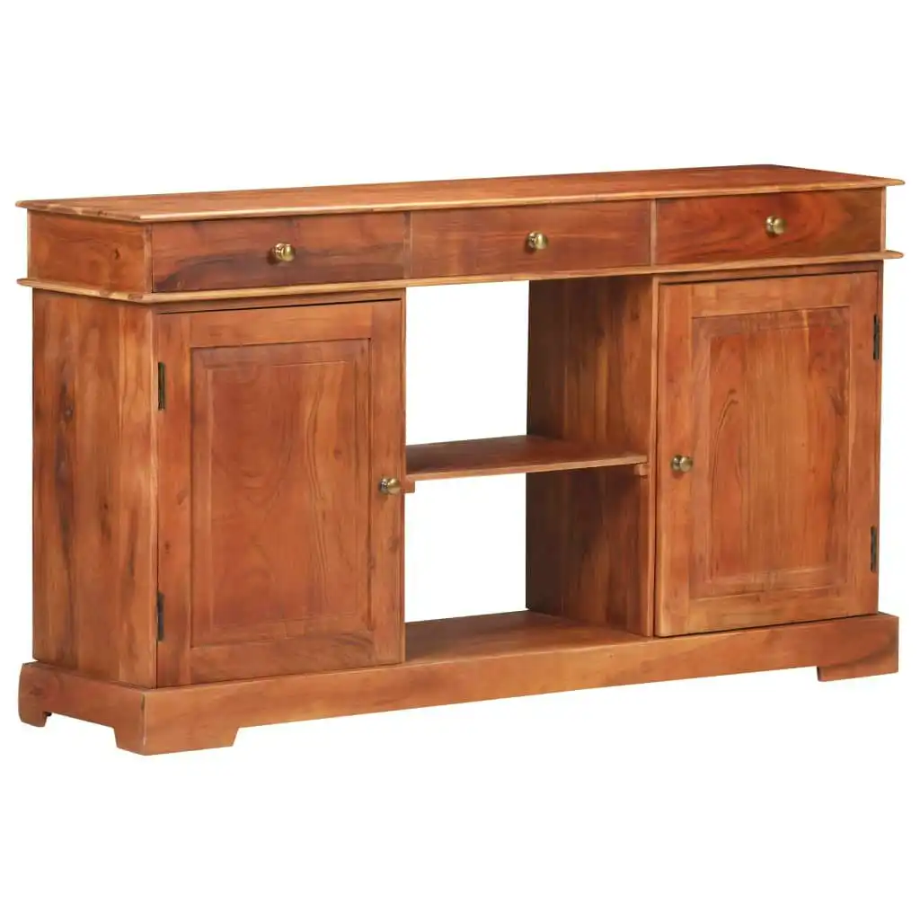 Sideboard 135x35x75 cm Solid Acacia Wood 323543