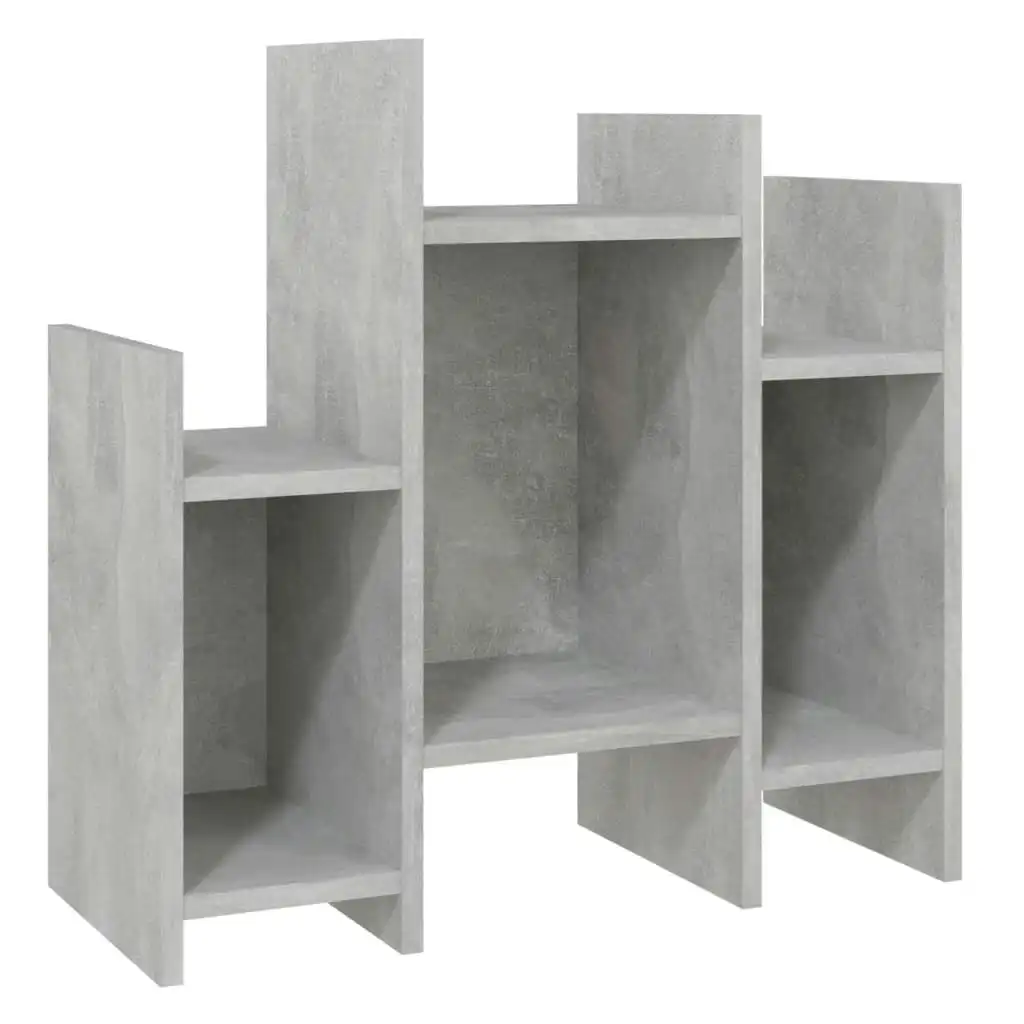 Side Cabinet Concrete Grey 60x26x60 cm Engineered Wood 806287