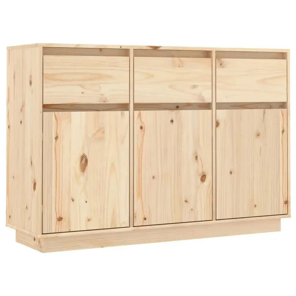 Sideboard 110x34x75 cm Solid Wood Pine 813814