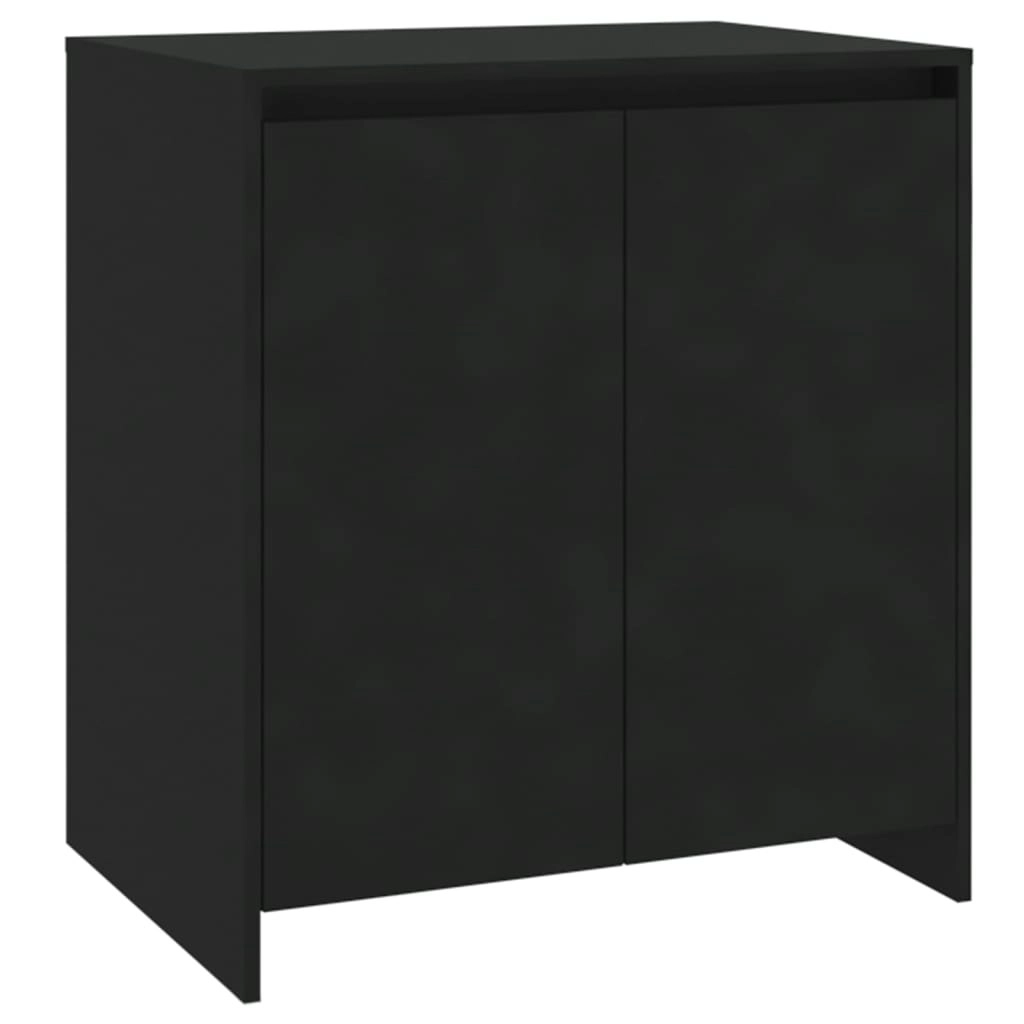 Sideboard Black 70x41x75 cm Engineered Wood 809738