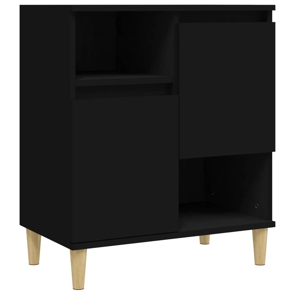 Sideboard Black 60x35x70 cm Engineered Wood 821141