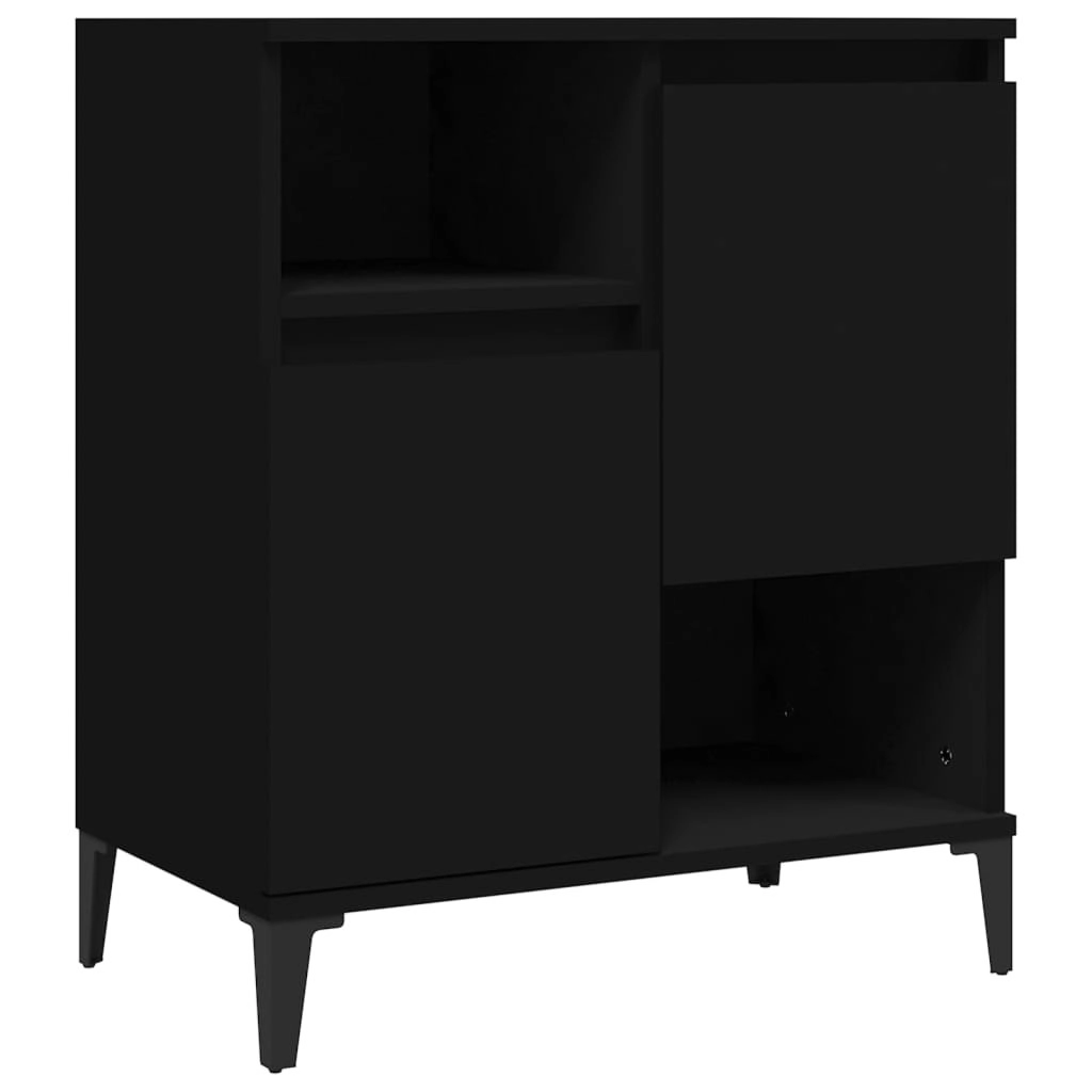 Sideboard Black 60x35x70 cm Engineered Wood 821149