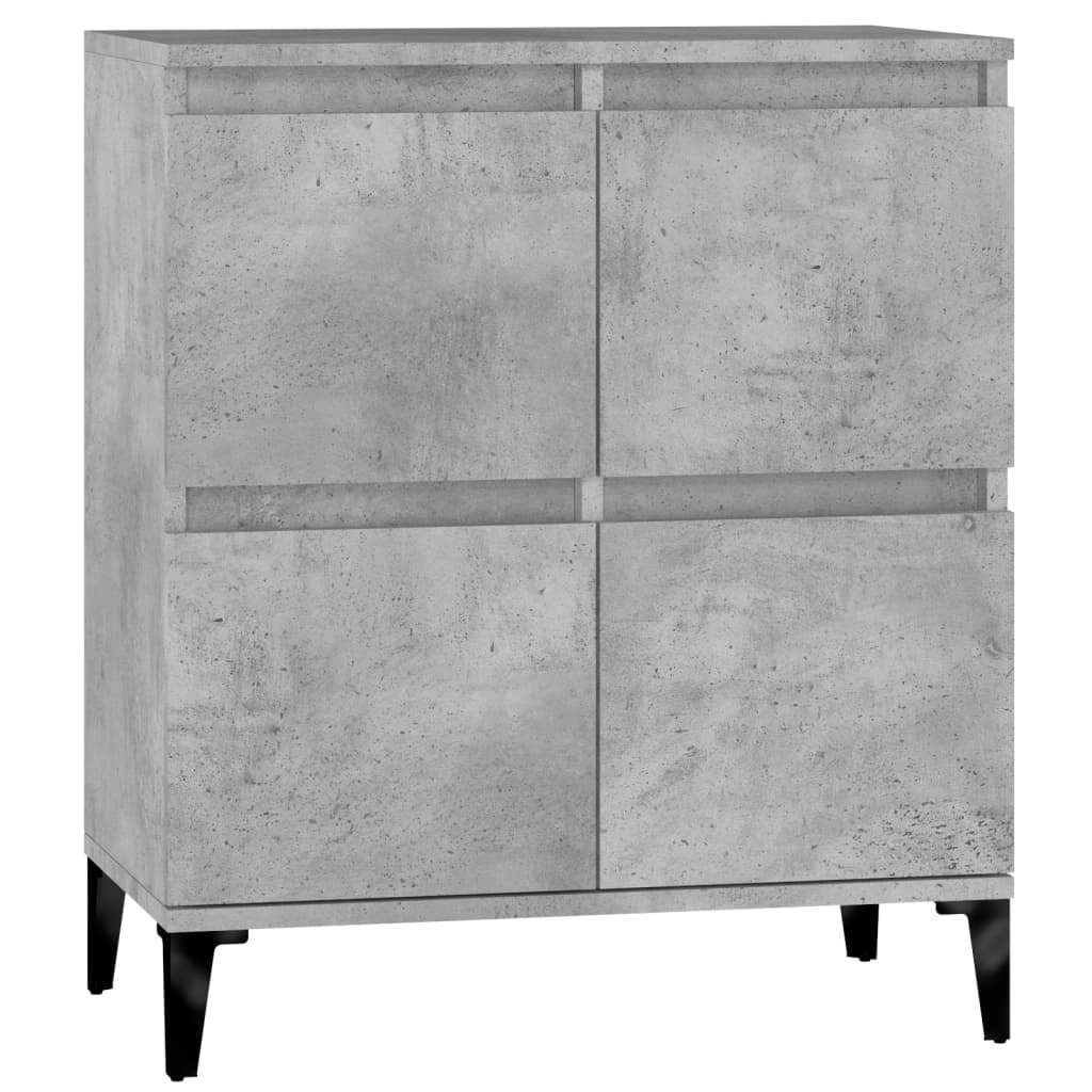 Sideboard Concrete Grey 60x35x70 cm Engineered Wood 821168