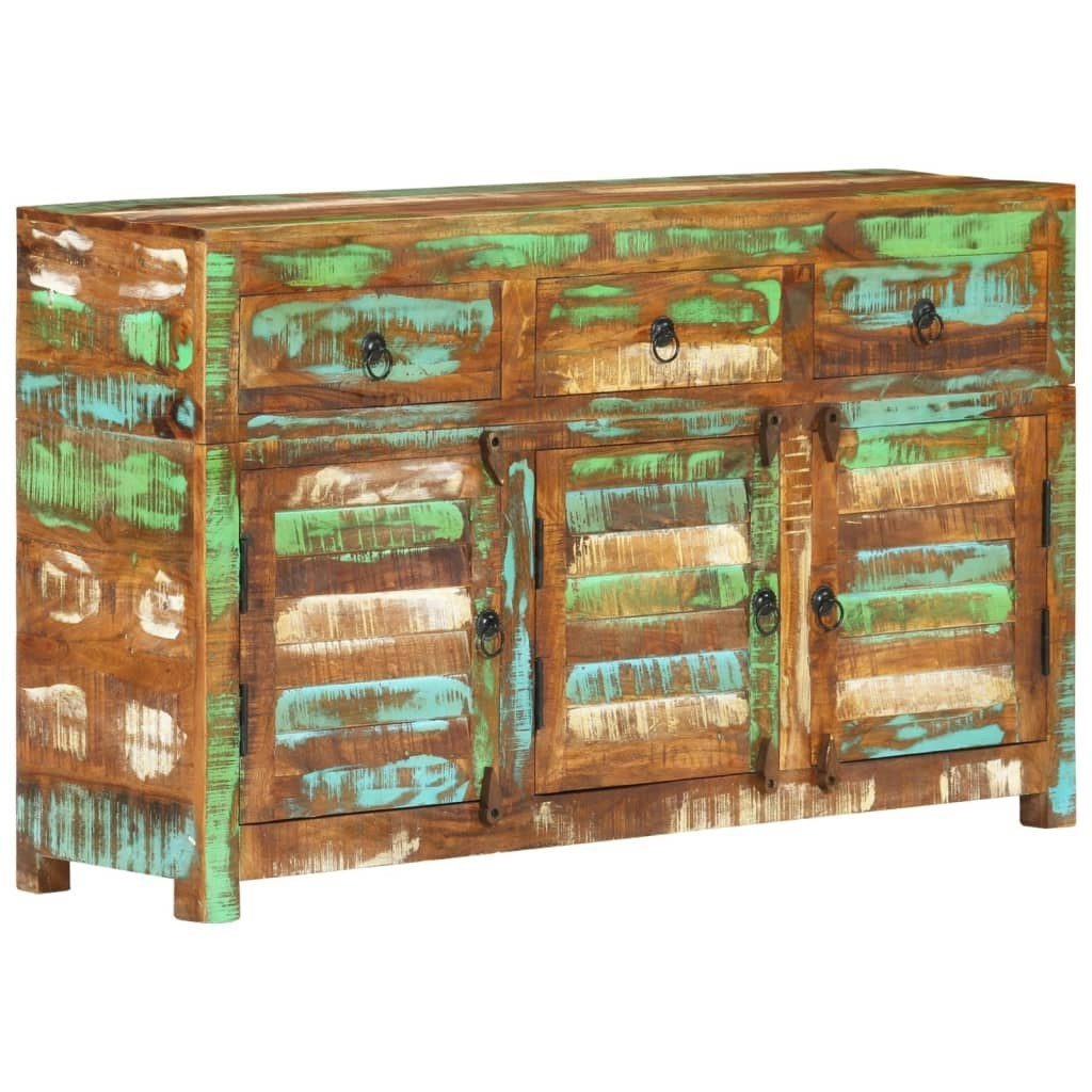 Sideboard 110x30x65 cm Solid Wood Reclaimed 338426