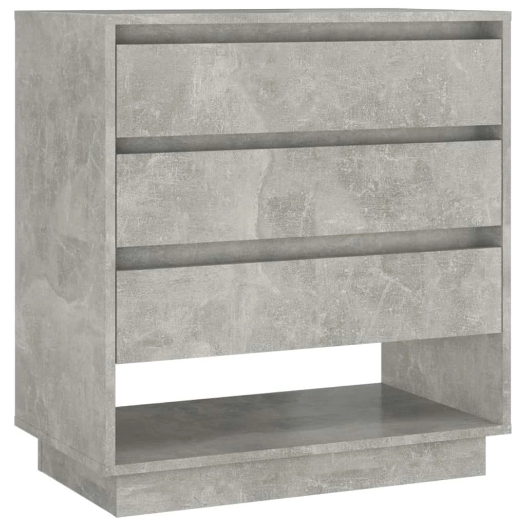 Sideboard Concrete Grey 70x41x75 cm Engineered Wood 809552