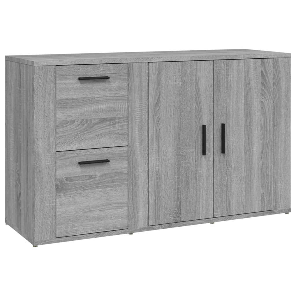 Sideboard Grey Sonoma 100x33x59.5 cm Engineered Wood 821002