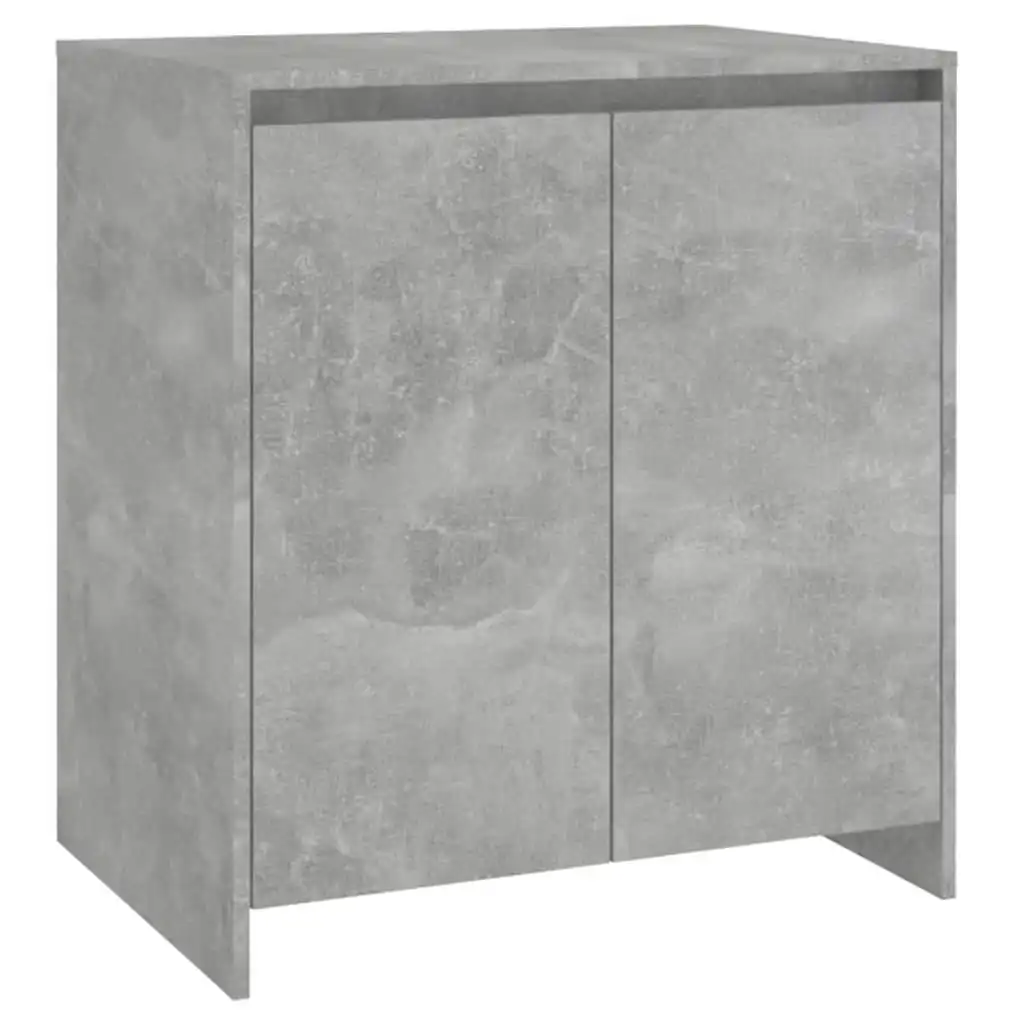 Sideboard Concrete Grey 70x41x75 cm Engineered Wood 809741