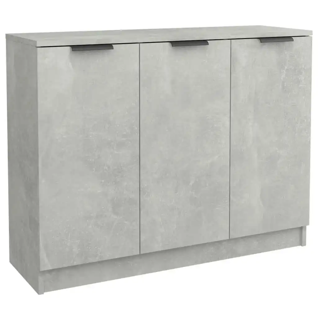 Sideboard Concrete Grey 90.5x30x70 cm Engineered Wood 811191