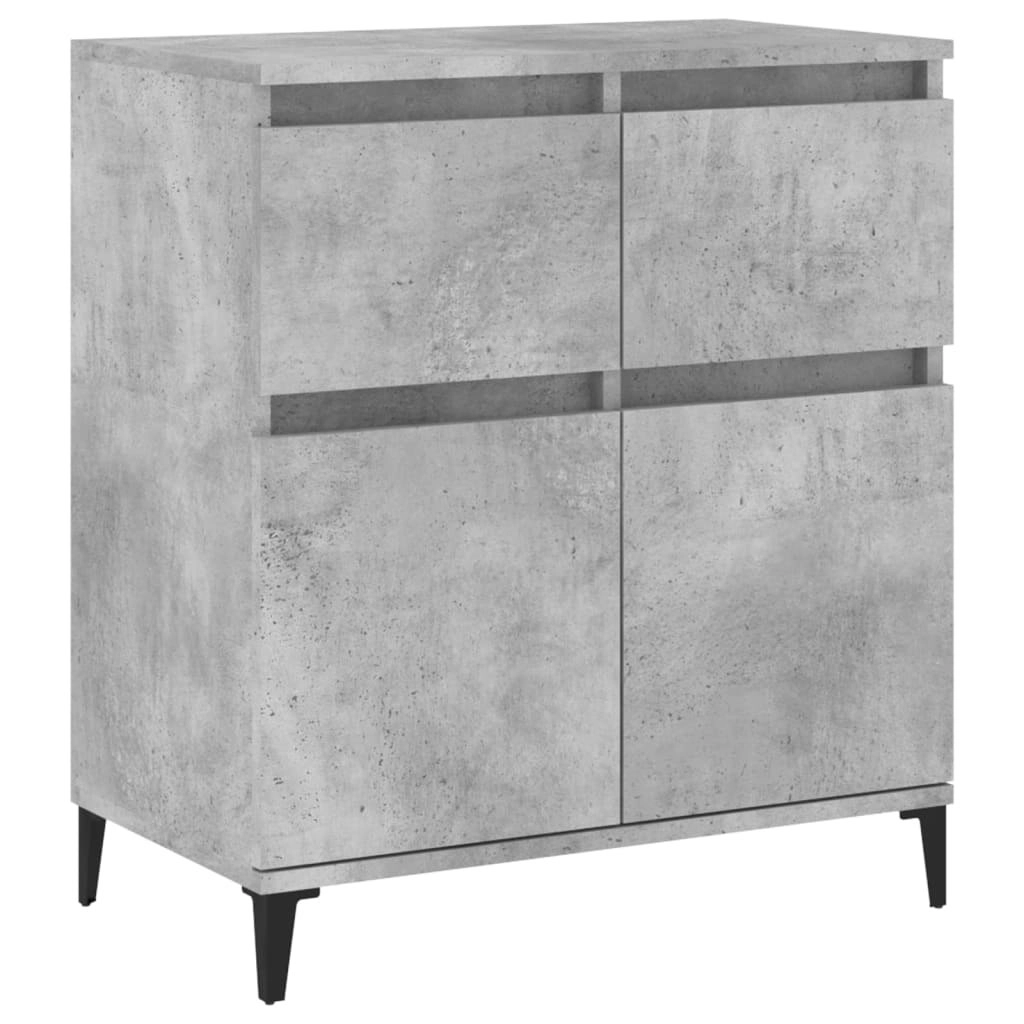 Sideboard Concrete Grey 60x35x70 cm Engineered Wood 819688