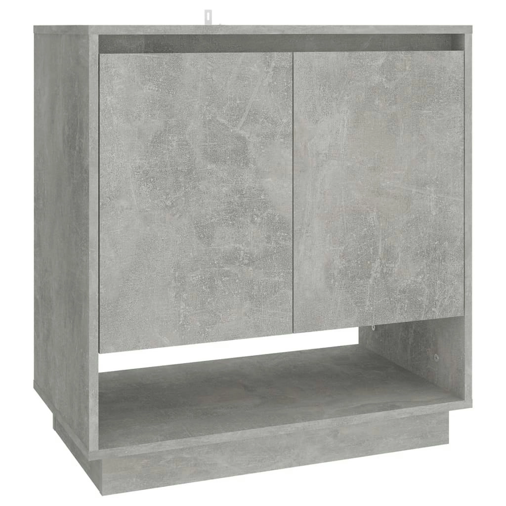 Sideboard Concrete Grey 70x41x75 cm Engineered Wood 809543