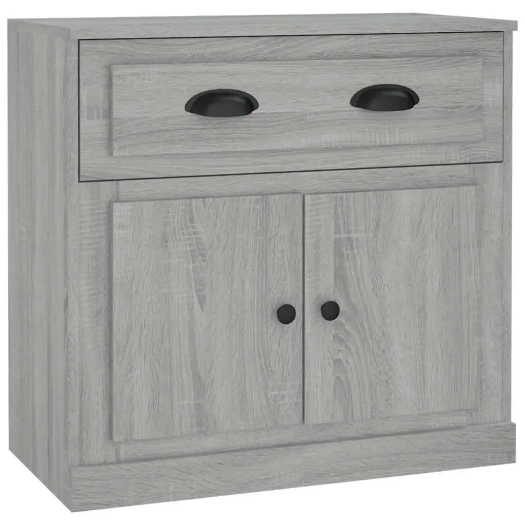 Sideboard Grey Sonoma 70x35.5x67.5 cm Engineered Wood 816430