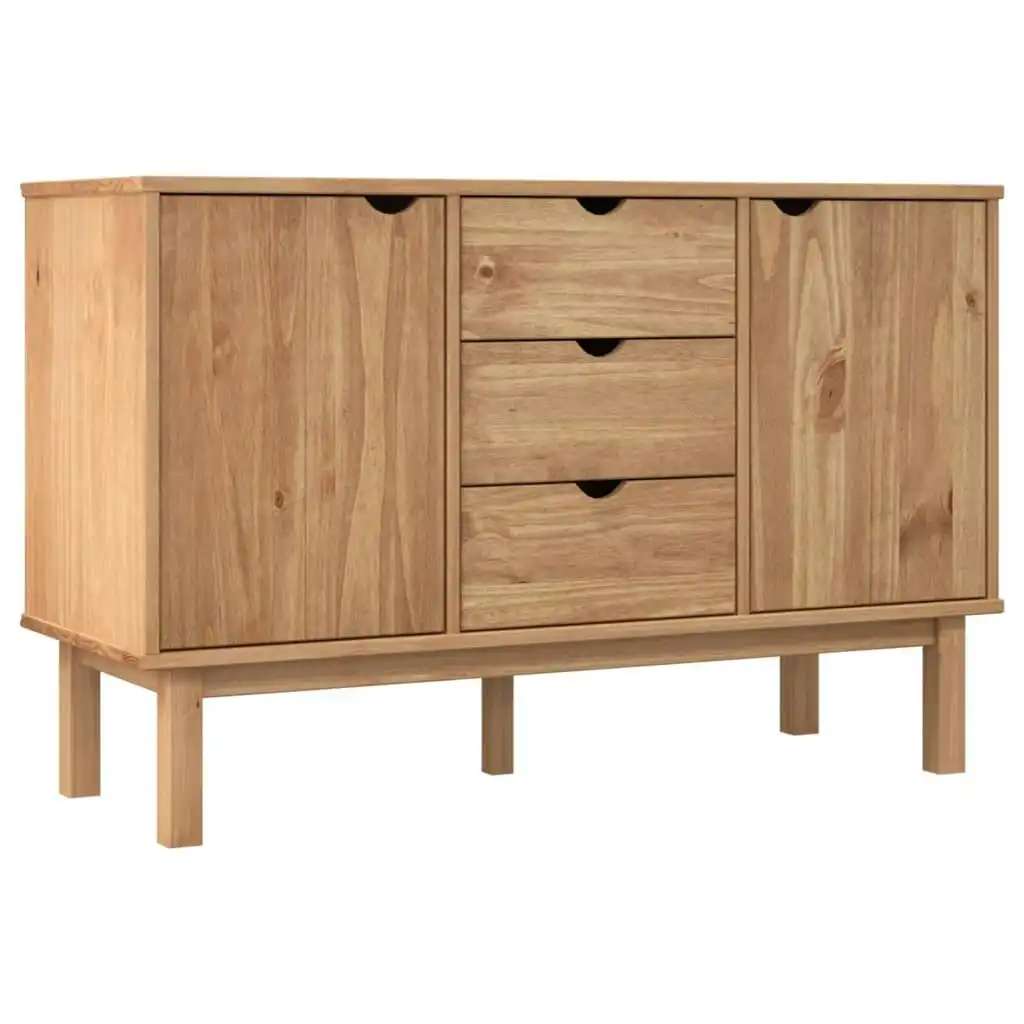 Sideboard OTTA 113.5x43x73 cm Solid Wood Pine 348591