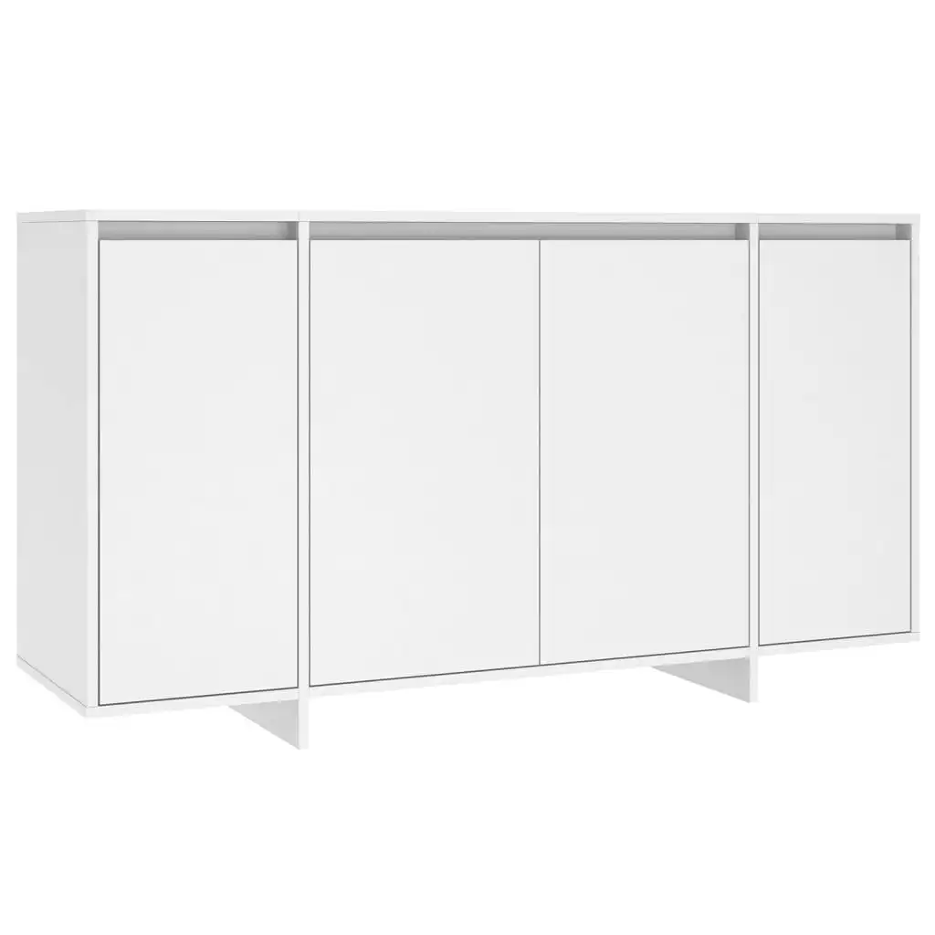 Sideboard White 135x41x75 cm Engineered Wood 809593