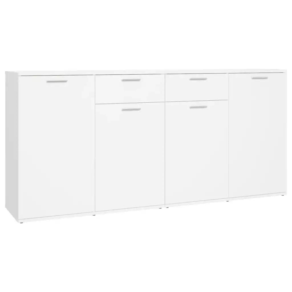 Sideboard White 160x36x75 cm Engineered Wood 3074927