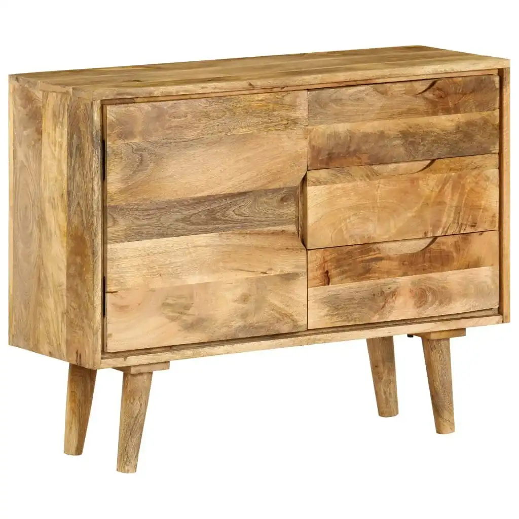 Sideboard Solid Mango Wood 90x30x69 cm 246789