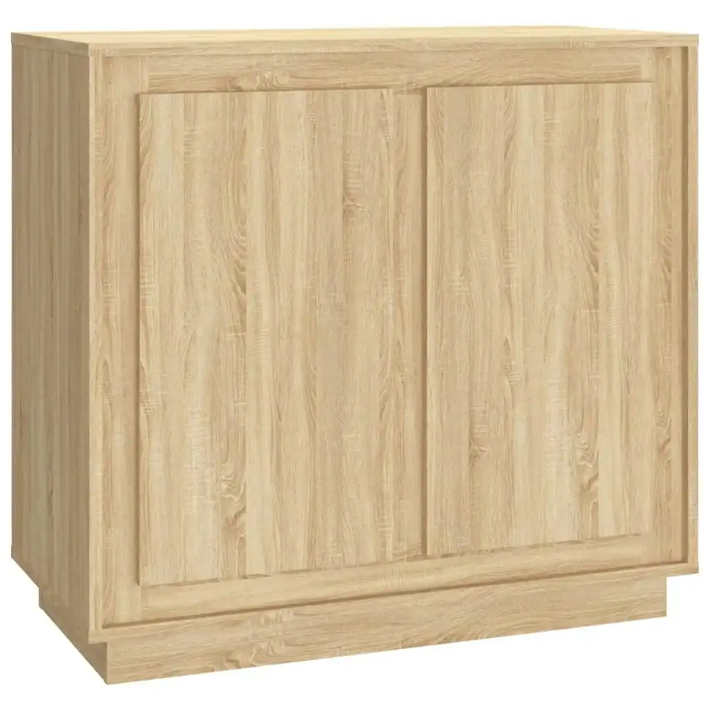 Sideboard Sonoma Oak 80x34x75 cm Engineered Wood 819887