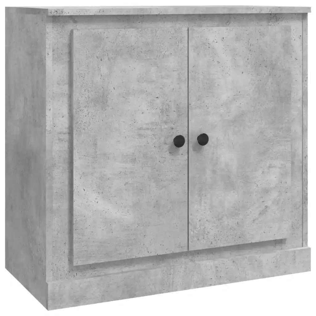 Sideboard Concrete Grey 70x35.5x67.5 cm Engineered Wood 816188