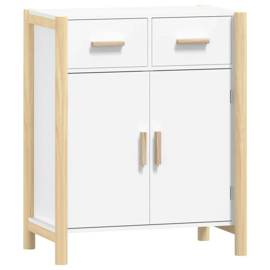 Sideboard White 62x38x75 cm Engineered Wood 345675