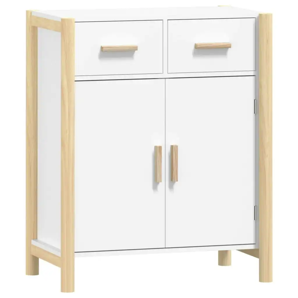 Sideboard White 62x38x75 cm Engineered Wood 345675