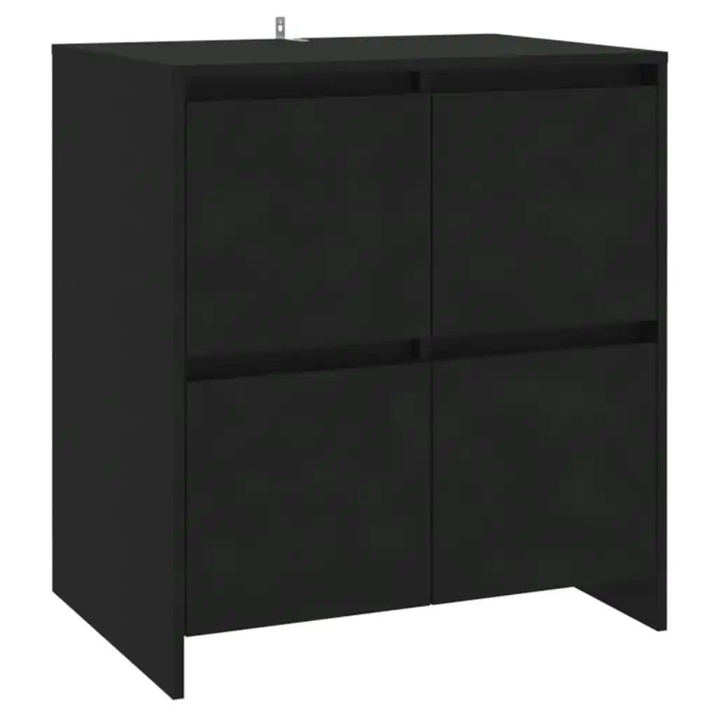 Sideboard Black 70x41x75 cm Engineered Wood 809765