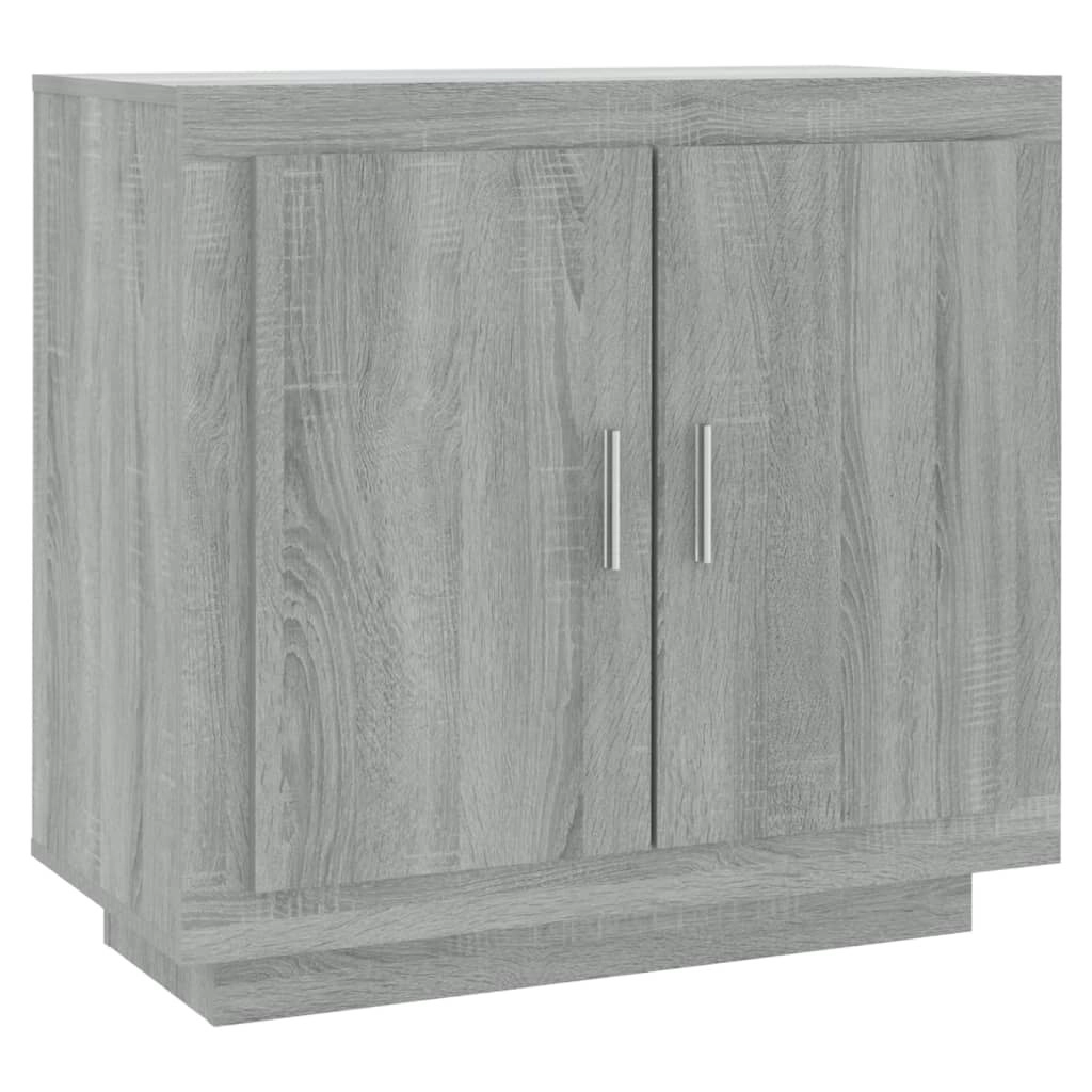 Sideboard Grey Sonoma 80x40x75 cm Engineered Wood 817235