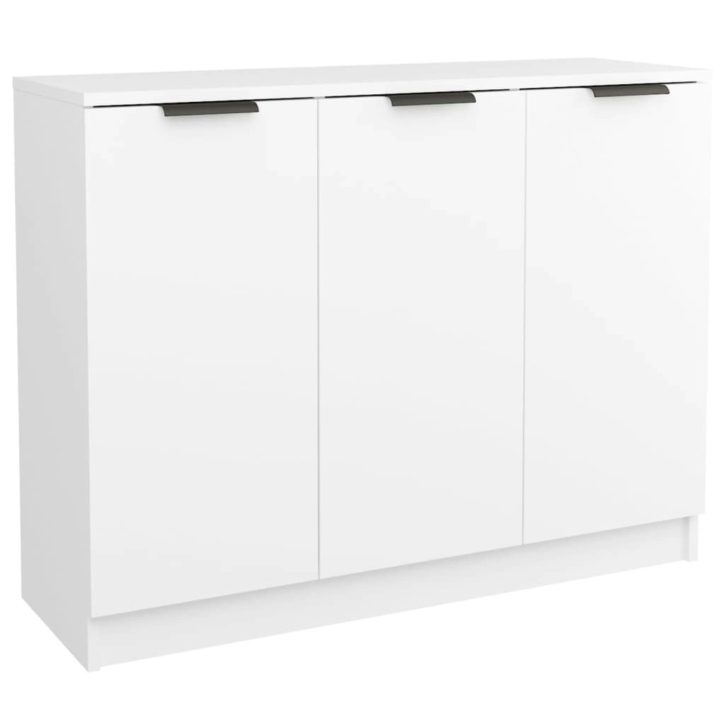 Sideboard White 90.5x30x70 cm Engineered Wood 811187