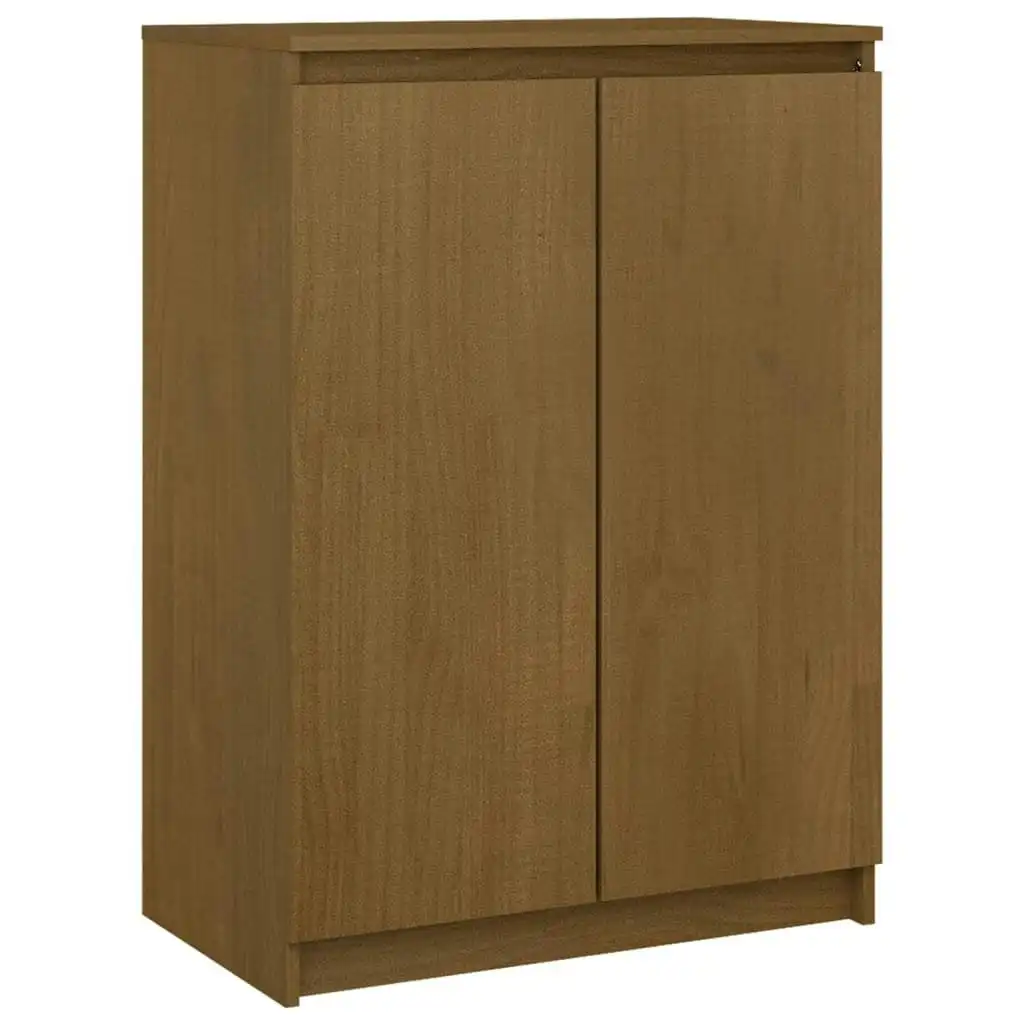 Sideboard Honey Brown 60x36x84 cm Solid Pinewood 808111